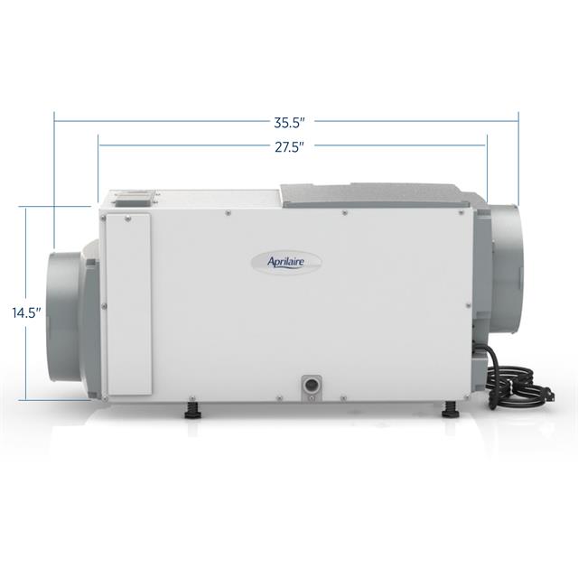 Dehumidifier-1850-尺寸 - 基础爬行空间